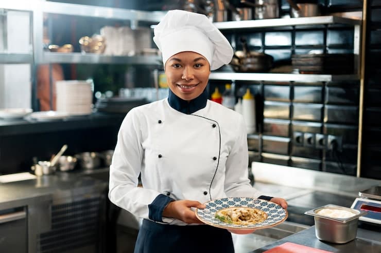 Portrait of the head chef